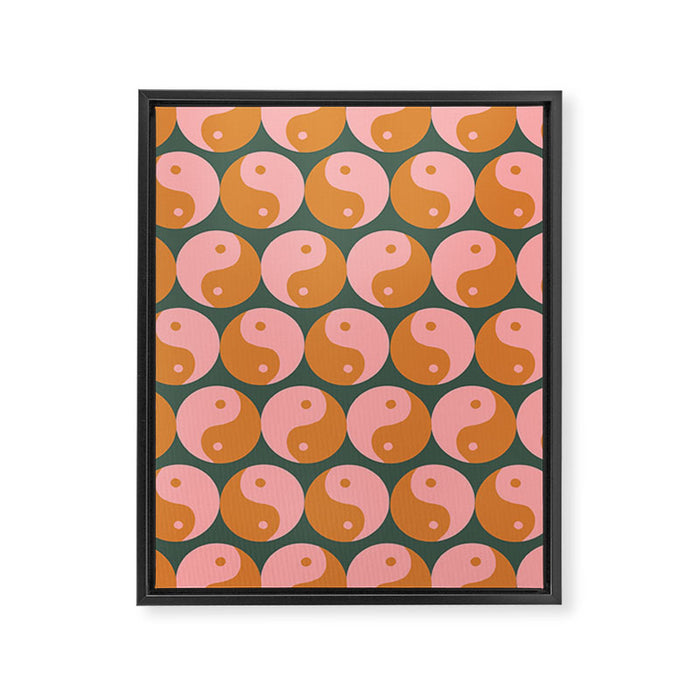 Yin-Yang Framed Canvas Print Gallery Image 1
