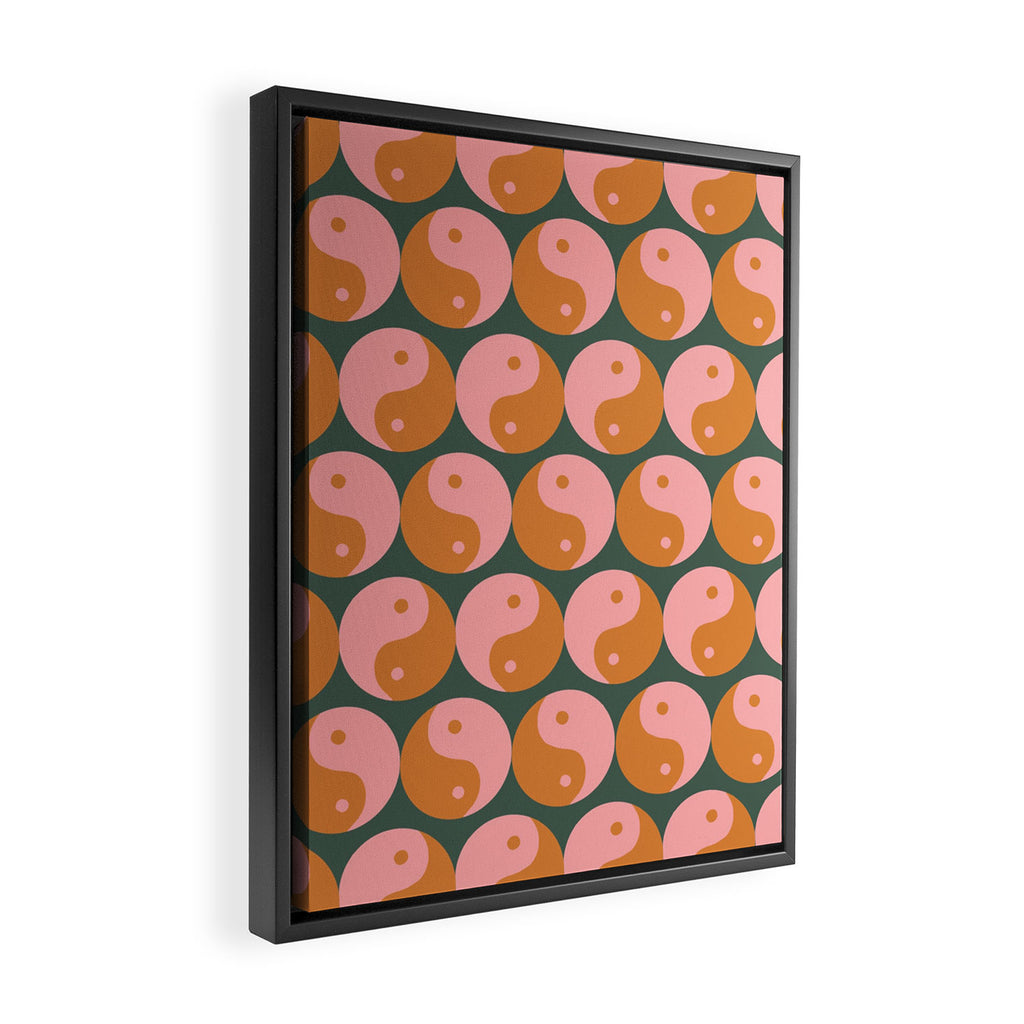 Yin-Yang Framed Canvas Print Gallery Image 2