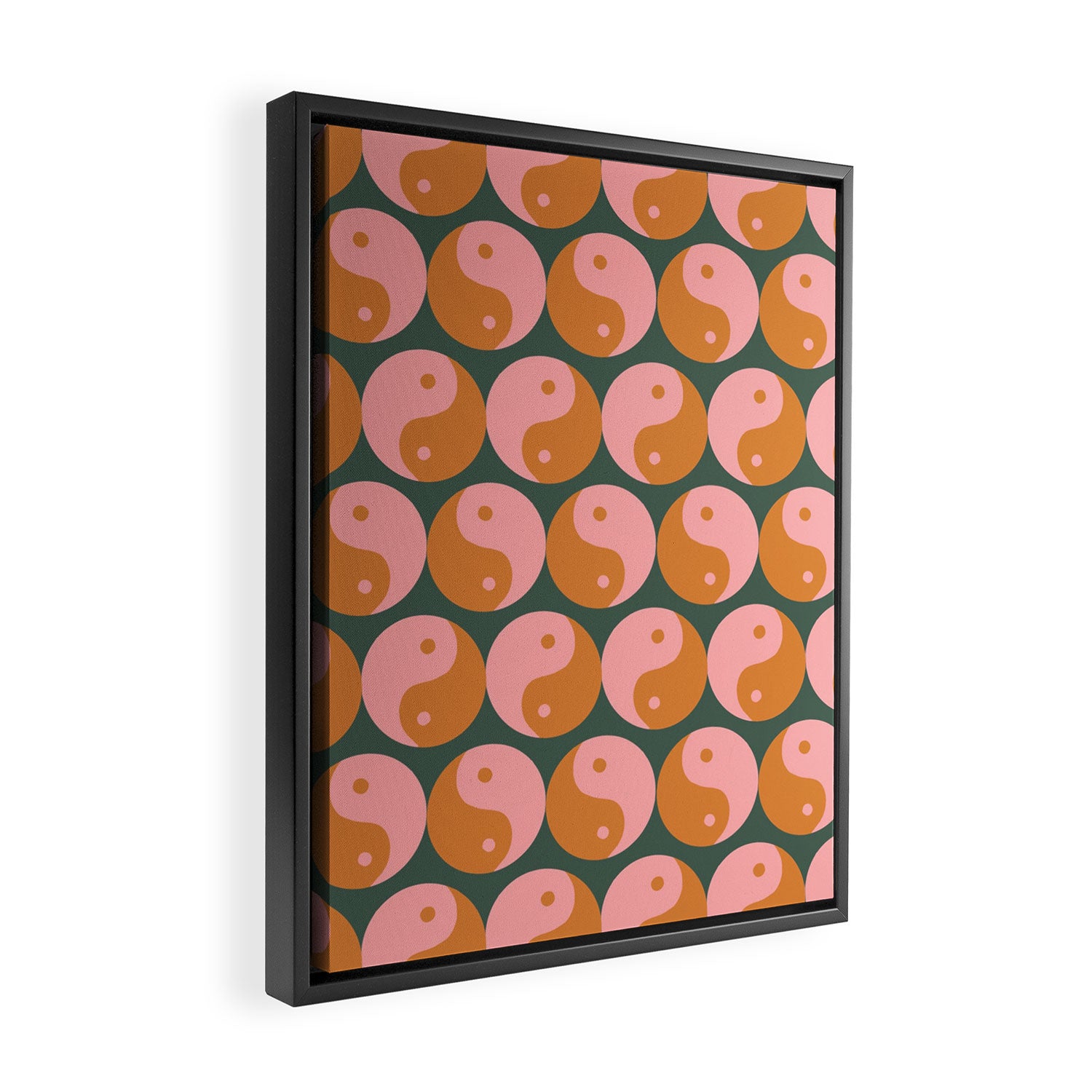 Yin-Yang Framed Canvas Print Gallery Image 2