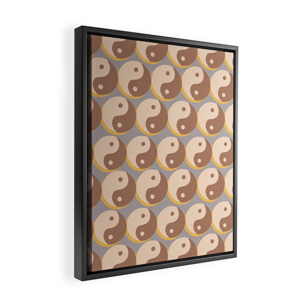 Yinyang Framed Canvas Print Gallery Image 2