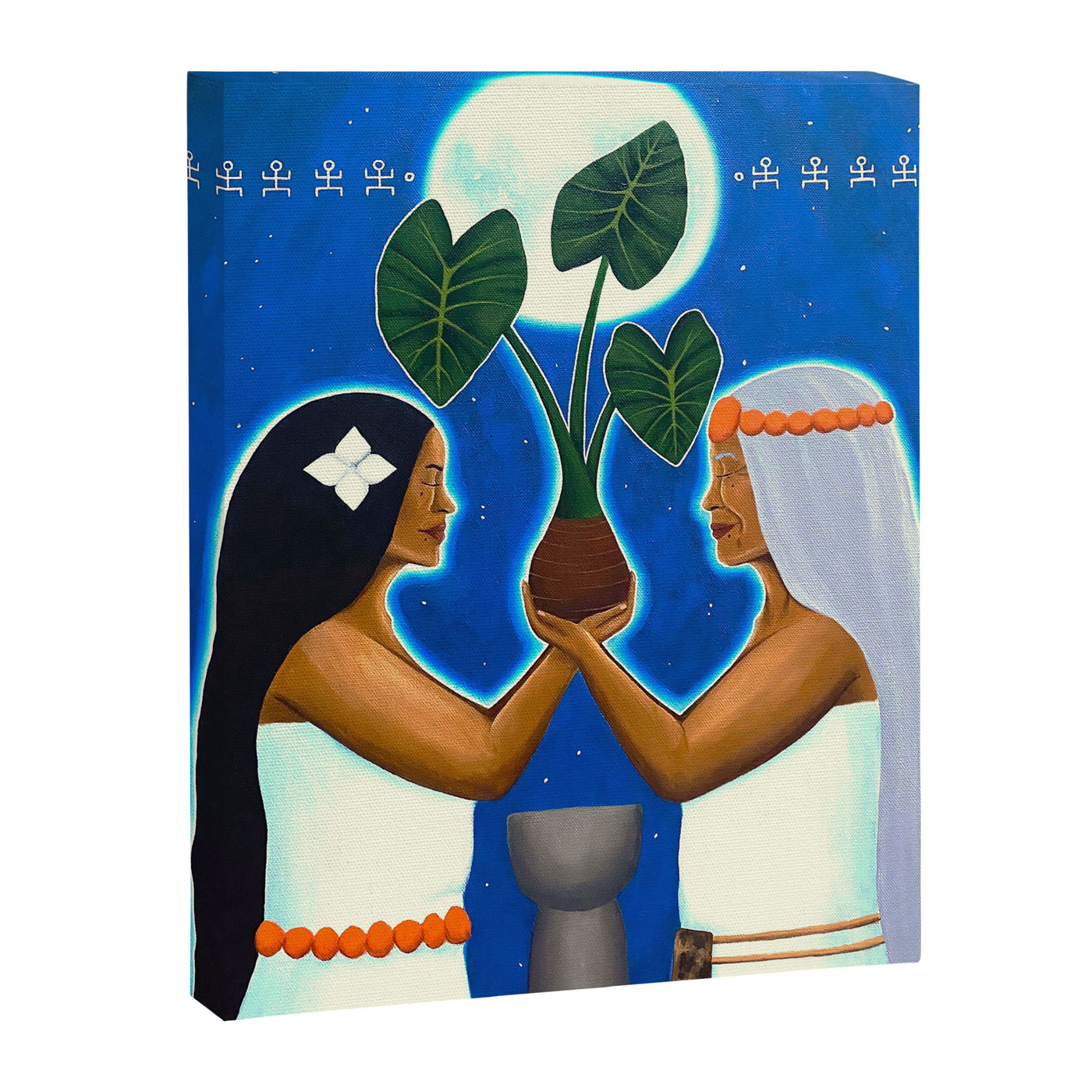 i menhalom mañaina-ta na man la'la' hit Canvas Print