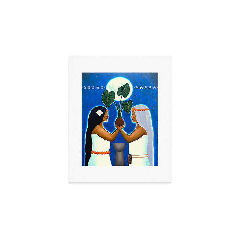 i menhalom mañaina-ta na man la'la' hit Art Print Gallery Image 1