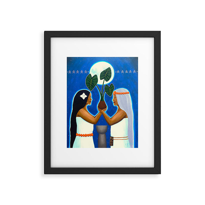 i menhalom mañaina-ta na man la'la' hit Framed Art Print Gallery Image 5