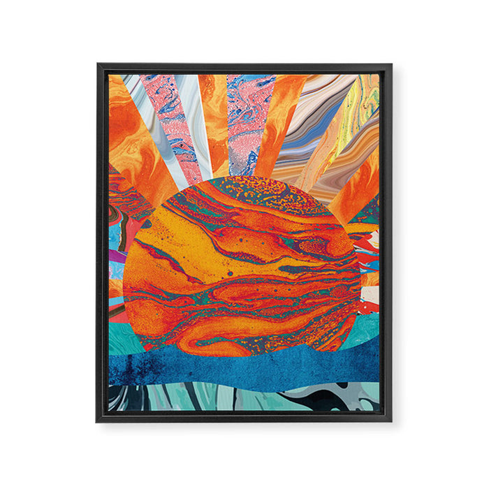 Sunrise, Sunset Framed Canvas Print Gallery Image 1
