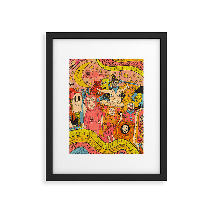 The Costume Contest Framed Art Print Gallery Image 1