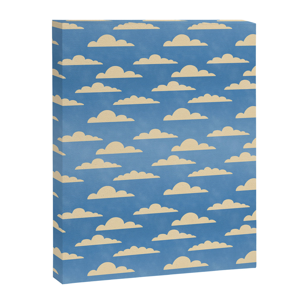 cartoony clouds Canvas Print Gallery Image 8