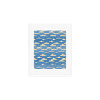 cartoony clouds Art Print Gallery Image 1