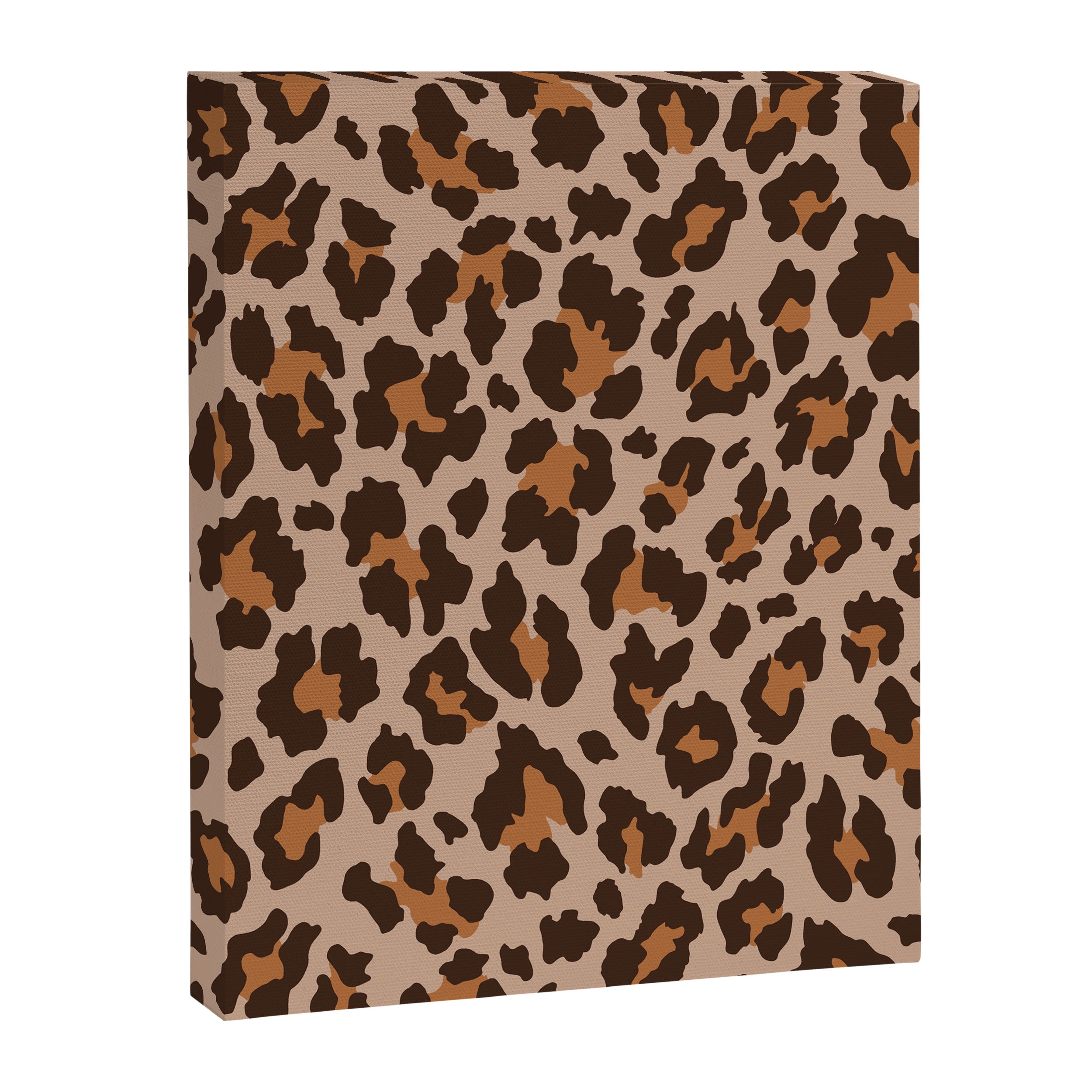 Classic Leopard Print (Muted Colors) Canvas Print Gallery Image 8