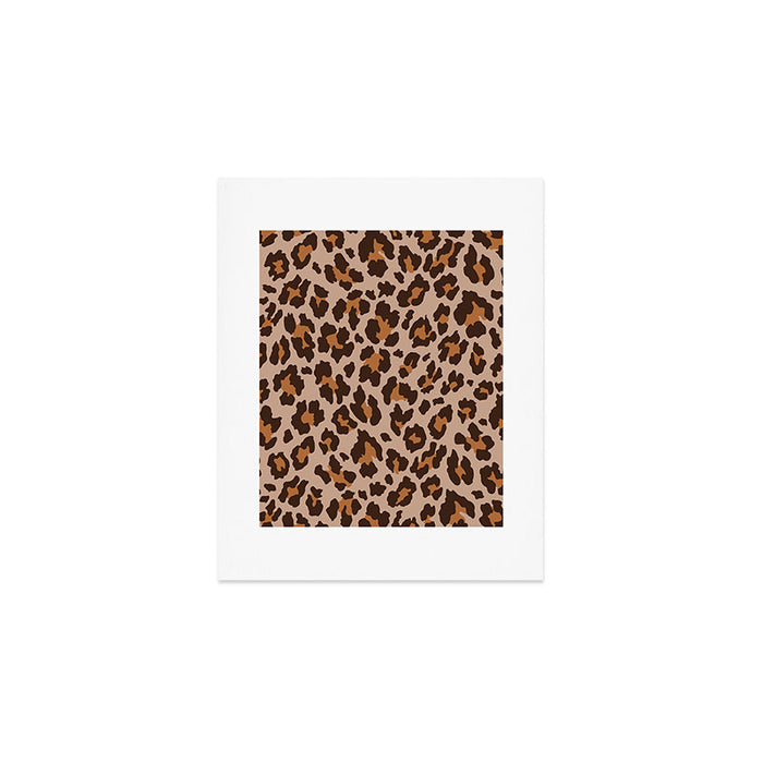 Classic Leopard Print (Muted Colors) Art Print Gallery Image 1