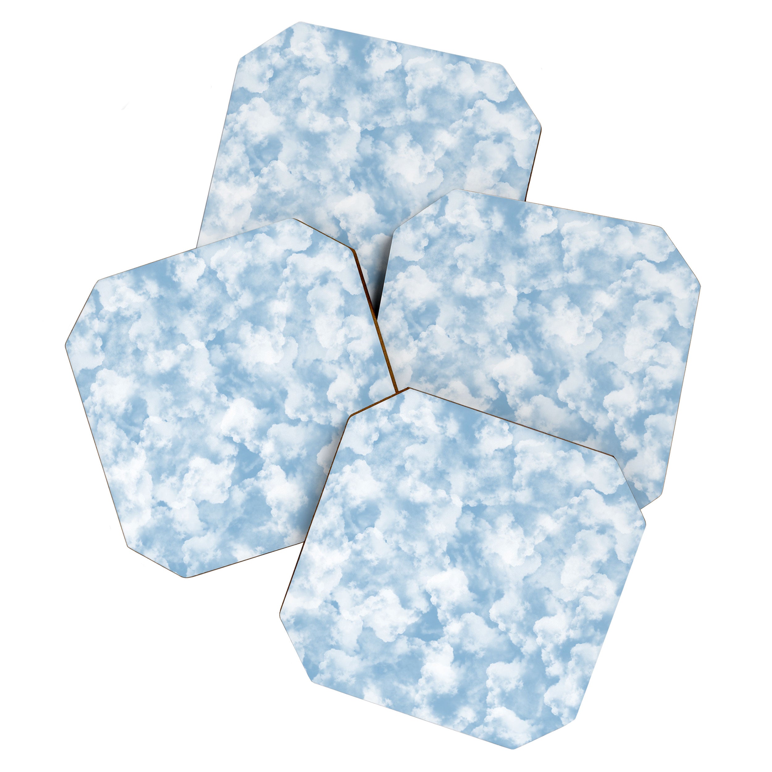 Clouds Pattern Coaster Gallery Image 1