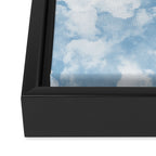 Clouds Pattern Framed Canvas Print Gallery Image 3