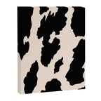 Cow Print (Light Beige & Black) Canvas Print Gallery Image 8
