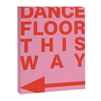 DANCE FLOOR THIS WAY Canvas Print Gallery Image 6
