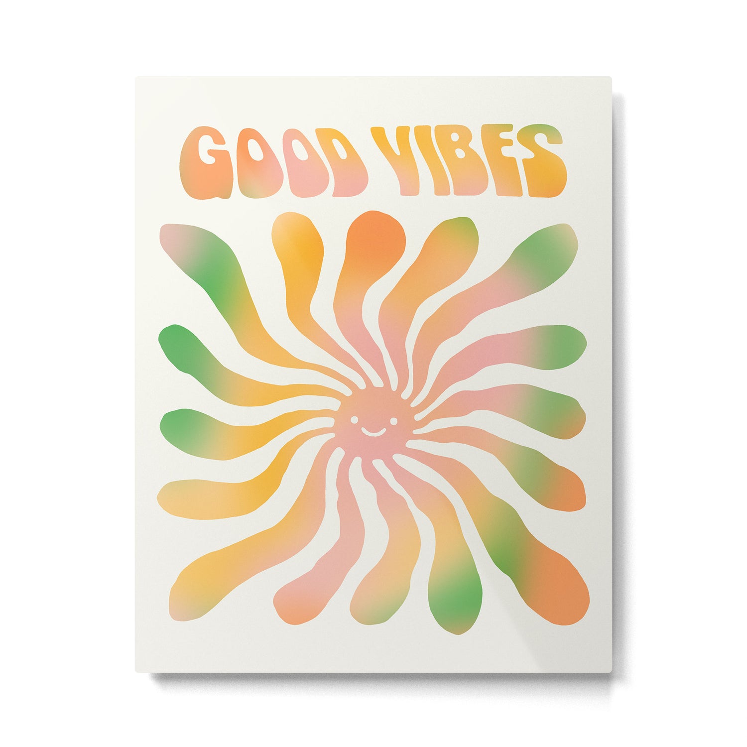Good Vibes \\ Cute Sunshine  Metal Print Gallery Image 4