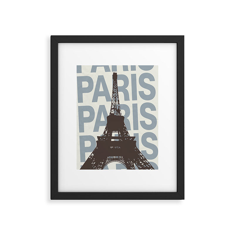 Paris, France \\ Poster Art Framed Art Print Gallery Image 5