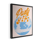 Party Girl Framed Canvas Print Gallery Image 2
