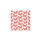 Pink and Orange Butterflies Pattern  Art Print Gallery Image 1