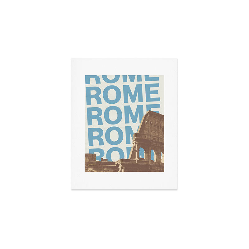 Rome, Italy \\ Poster Art Art Print