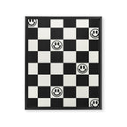 Smiley Face & Checkerboard  Framed Canvas Print Gallery Image 8