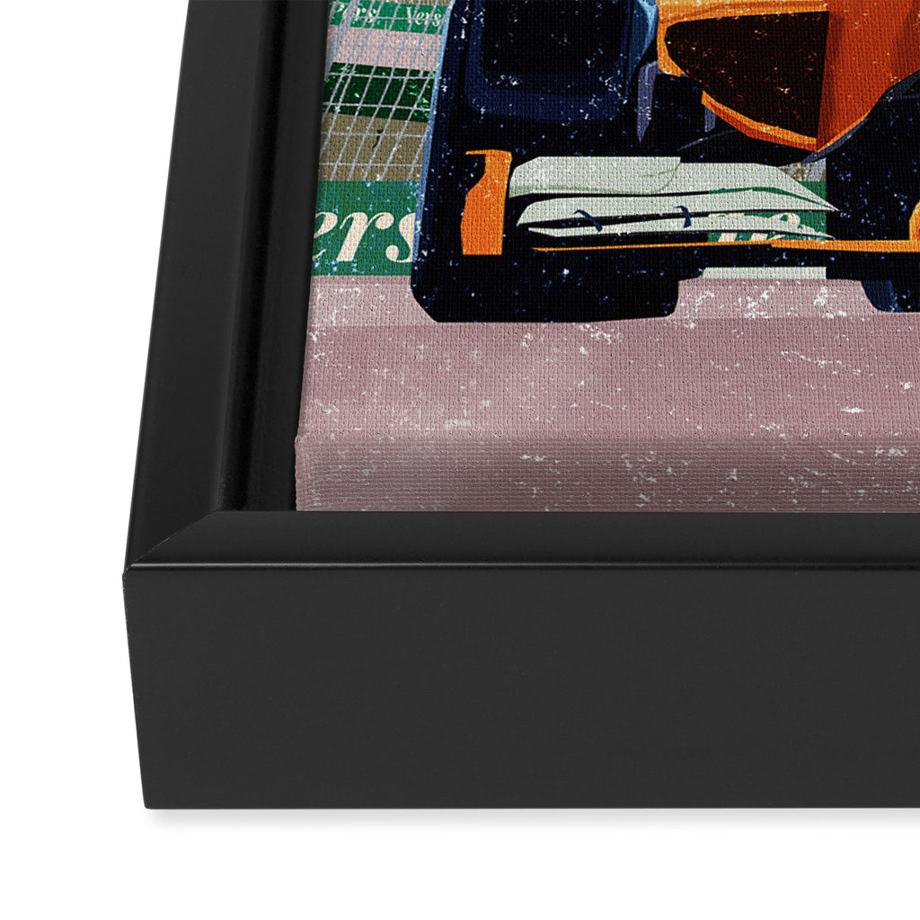 Formula 1 Framed Canvas Print Gallery Image 3