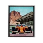 Formula 1 Framed Canvas Print Gallery Image 6