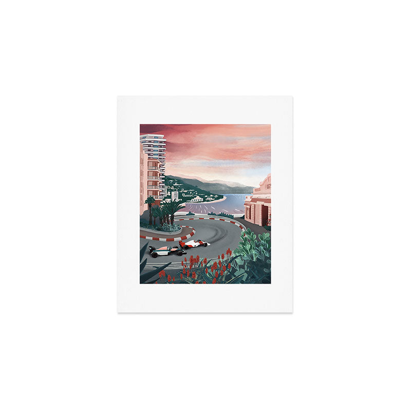 Monaco Circuit Art Print Gallery Image 1