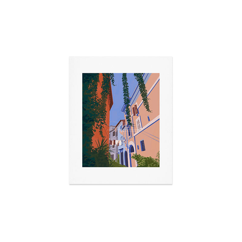 Roman Alley Art Print Gallery Image 1