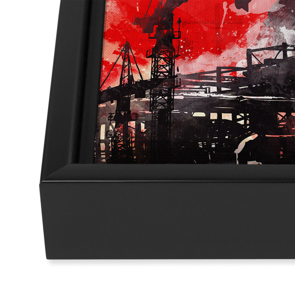 godzilla 5 Framed Canvas Print Gallery Image 3