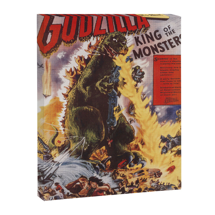 Godzilla rampage Canvas Print Gallery Image 1