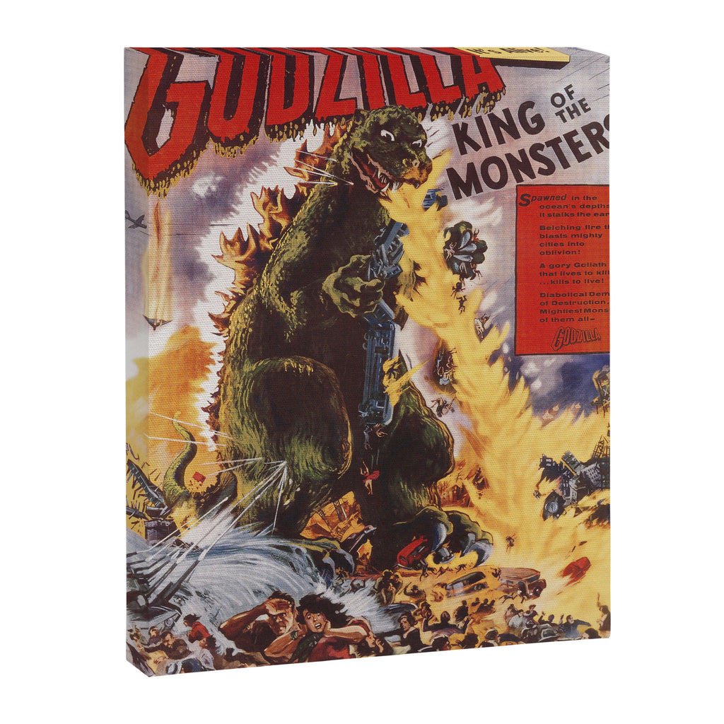 Godzilla rampage Canvas Print Gallery Image 6