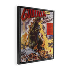 Godzilla rampage Framed Canvas Print Gallery Image 2