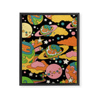 Cosmic Magic Universe Framed Canvas Print Gallery Image 8
