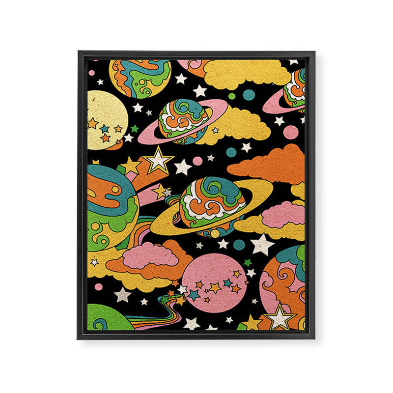 Cosmic Magic Universe Framed Canvas Print Gallery Image 8