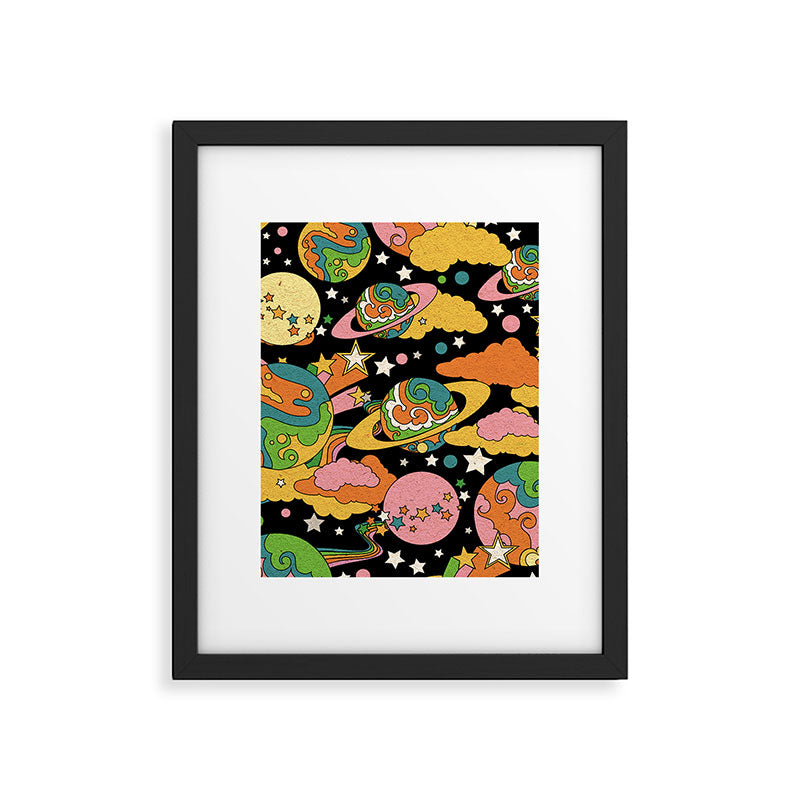 Cosmic Magic Universe Framed Art Print Gallery Image 6