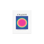 Gradient Angel Numbers: Angel Number 555 - Change Art Print Gallery Image 1