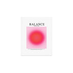 Gradient Angel Numbers: Angel Number 888 - Balance (Pink Palette) Art Print Gallery Image 1