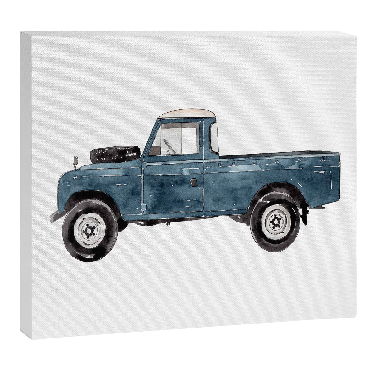 Blue Truck Canvas Print Gallery Image 12