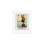 Barcelona Vintage travel poster, 1920s  Art Print Gallery Image 1