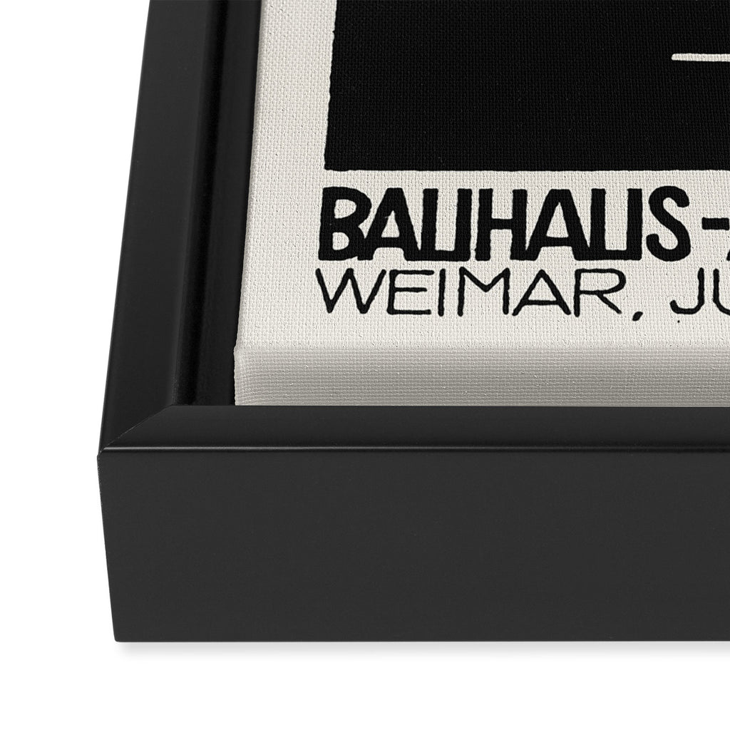 Bauhaus Ausstellung Weimar Juli - September, 1923 Framed Canvas Print Gallery Image 3
