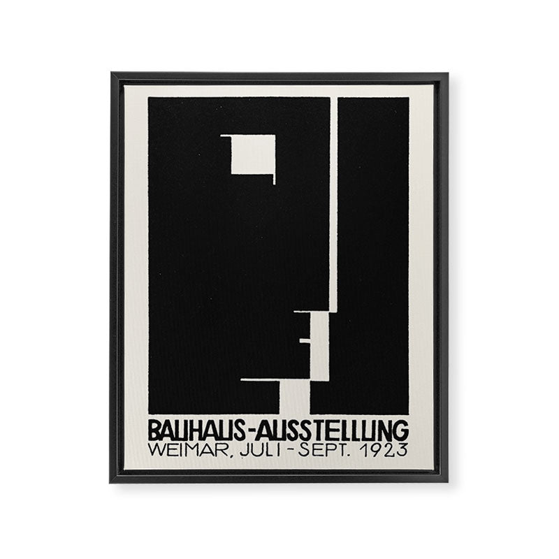 Bauhaus Ausstellung Weimar Juli - September, 1923 Framed Canvas Print Gallery Image 6