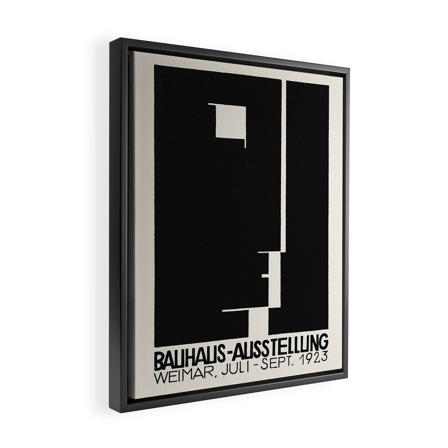 Bauhaus Ausstellung Weimar Juli - September, 1923 Framed Canvas Print Gallery Image 2