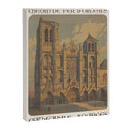 Bourges France Vintage Travel Poster, 1920s Canvas Print Gallery Image 6