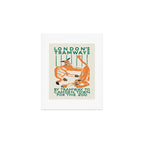 Camden Town, London - Vintage Zoo poster, 1925 Art Print Gallery Image 1