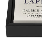 Charles Lapicque Vintage Exhibition Poster, 1974 Framed Canvas Print Gallery Image 3