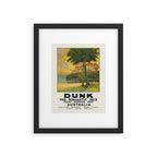 Dunk Island, Great Barrier Reef - Vintage Australian travel poster, 1930s Framed Art Print Gallery Image 5