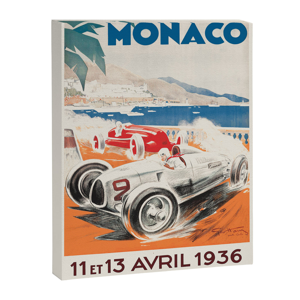 Formula 1  - 1936 Monaco Grand Prix Canvas Print Gallery Image 6