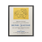 Henri Matisse Art Exhibition Poster, 1946 Framed Canvas Print Gallery Image 6