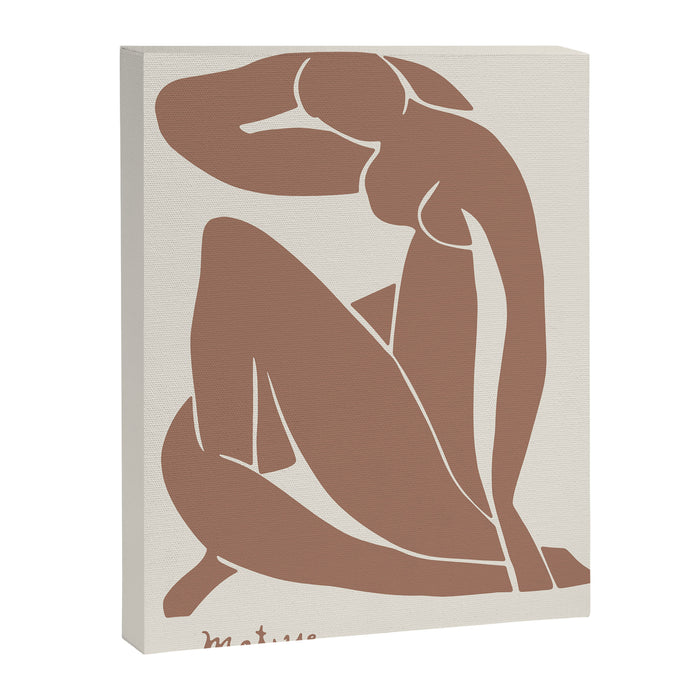 Henri Matisse - Mocha Mousse Nude II, 1952 Canvas Print Gallery Image 1