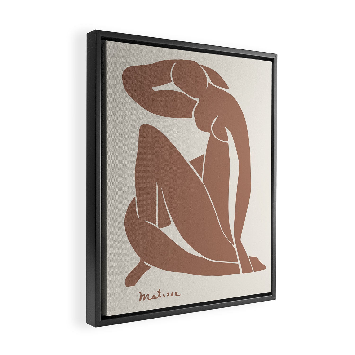 Henri Matisse - Mocha Mousse Nude II, 1952 Framed Canvas Print Gallery Image 2