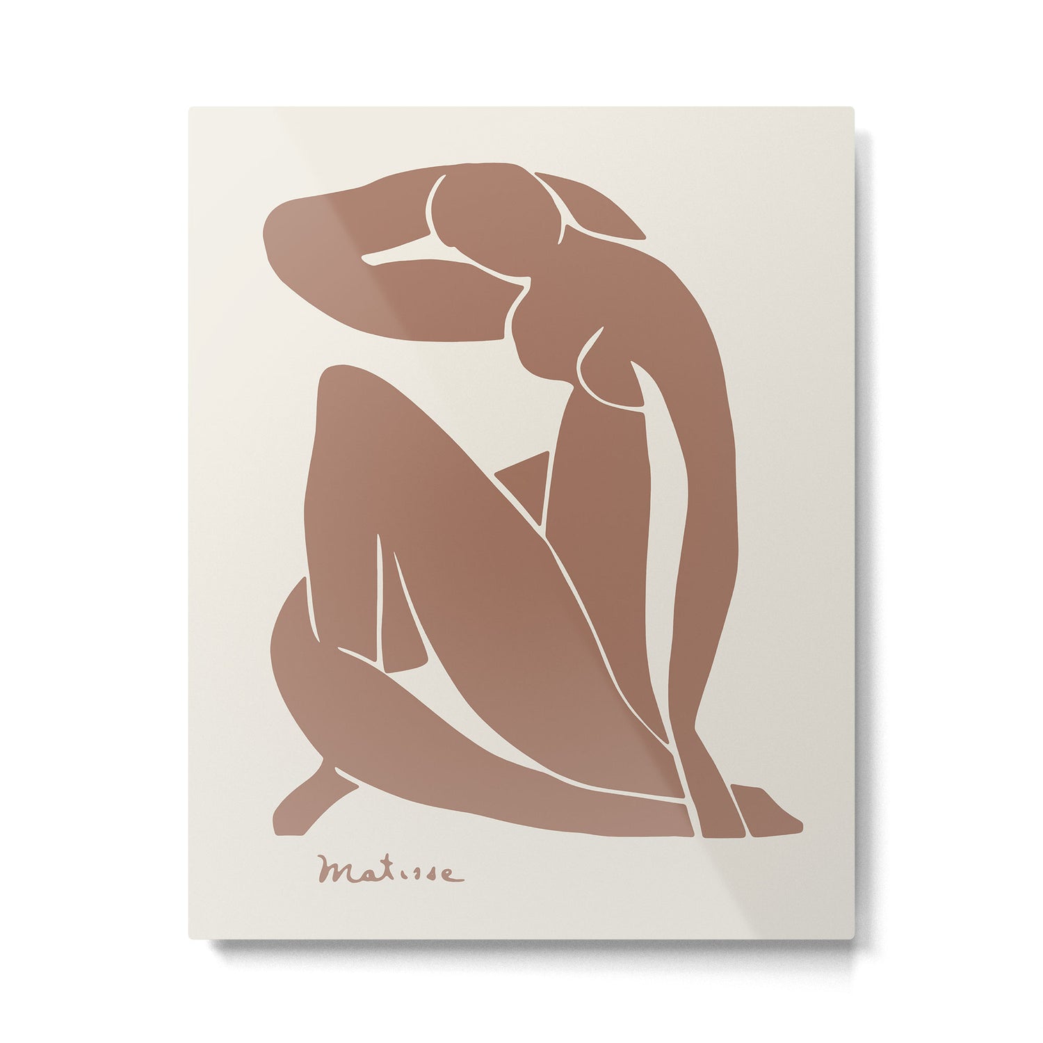 Henri Matisse - Mocha Mousse Nude II, 1952 Metal Print Gallery Image 4